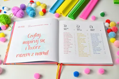 Rozkładówka książki Dziennik Zabaw