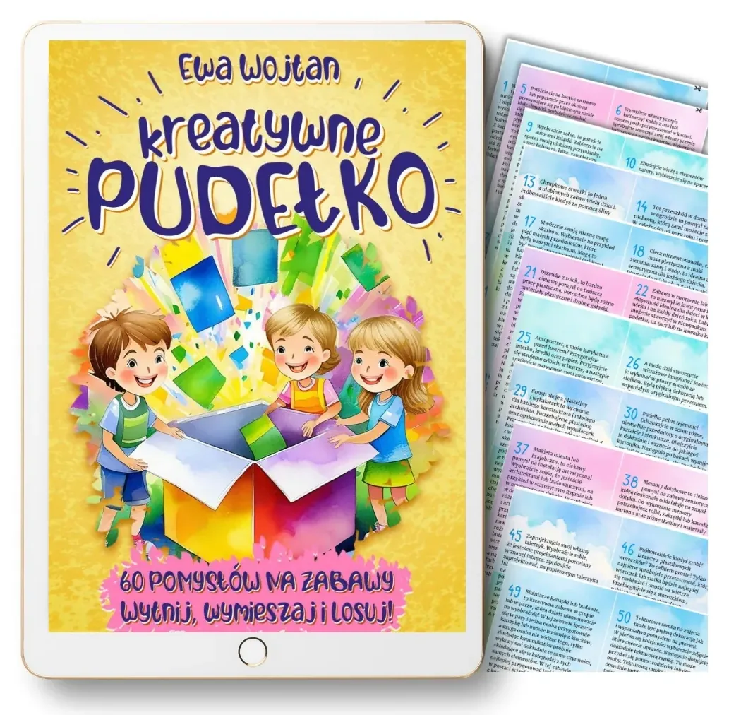 Kreatywne Pudełko, 60 zabaw do losowania